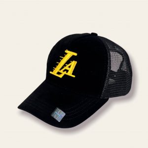 Unisex siyah LA  şapka