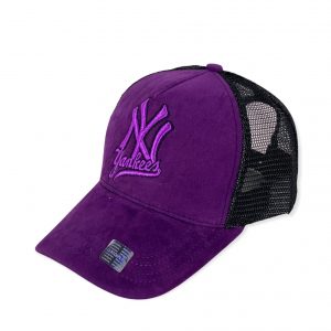 Unisex mor new york yankees şapka